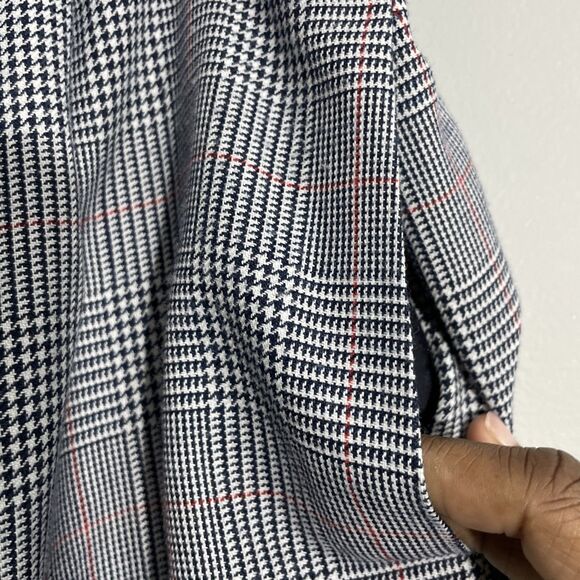 Gilmor Plaid Skirt Sz 12 Preppy Academia Style Pockets Split Lined - Picture 4 of 12